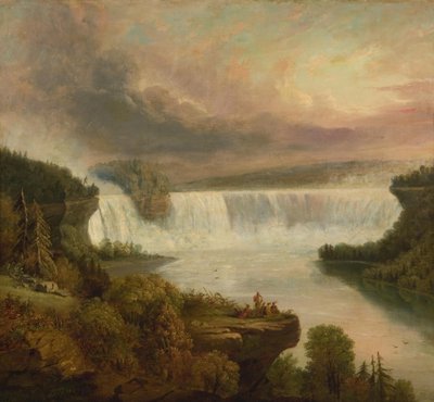 Niagarské vodopády (Horseshoe Falls) od Frederic Edwin Church
