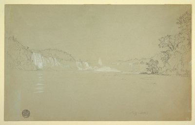 Niagarské vodopády od Frederic Edwin Church