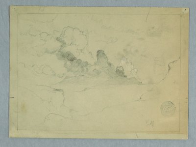 Erupce pobočné sopky, Ekvádor od Frederic Edwin Church