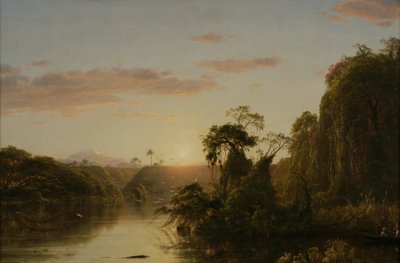Scéna na Magdaleně, 1854 od Frederic Edwin Church