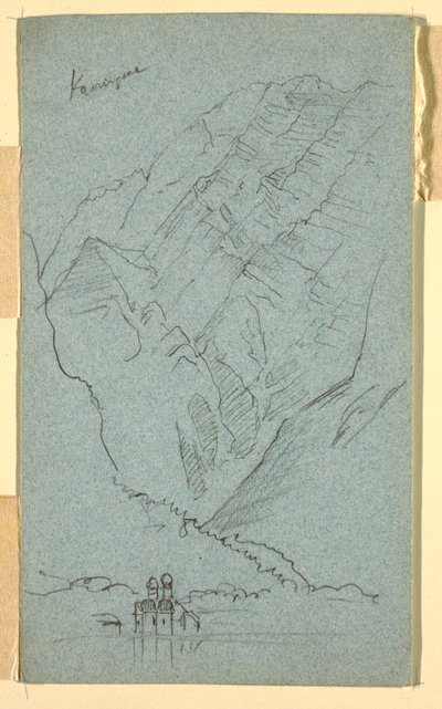 Pobřeží Konigssee, B od Frederic Edwin Church