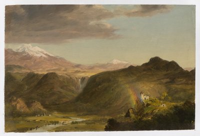 Jihoamerická krajina od Frederic Edwin Church