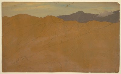 Jihoamerické hory od Frederic Edwin Church