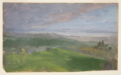 Letní pohled, Hudson Valley, New York od Frederic Edwin Church