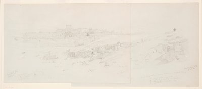 Chrámy v dopoledních hodinách, Baalbek od Frederic Edwin Church