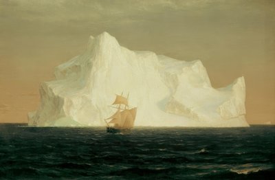Ledovec od Frederic Edwin Church