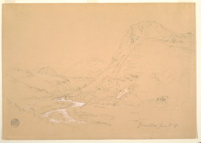 Údolí poblíž Guaranda od Frederic Edwin Church