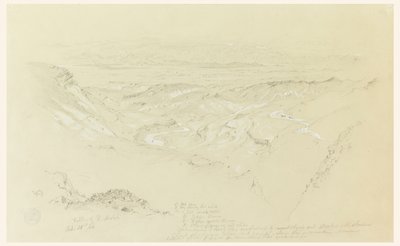 Údolí El Arabah od Frederic Edwin Church