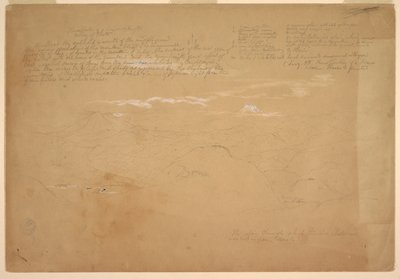 Pohled s výhledem na údolí Chota, mezi Ibarra a Puntal, Ekvádor od Frederic Edwin Church