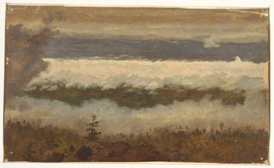 Pohled na mraky z Catskill Mountain-Top od Frederic Edwin Church