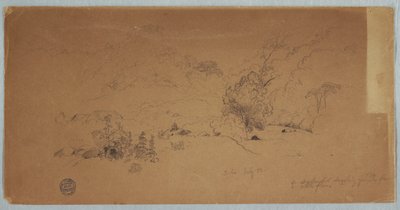 Pohled na Toche, Kolumbie od Frederic Edwin Church