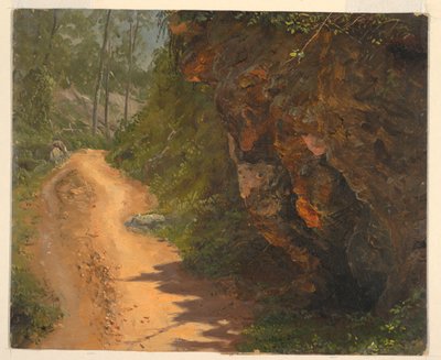 Woodland Path, Jamajka od Frederic Edwin Church