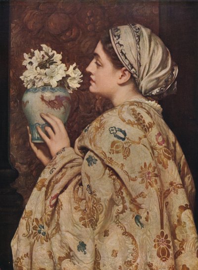 A Noble Lady of Venice, 1866, c1915 od Frederic Leighton