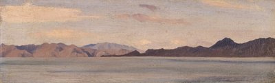 Pobřeží Malé Asie z Rhodosu od Frederic Leighton