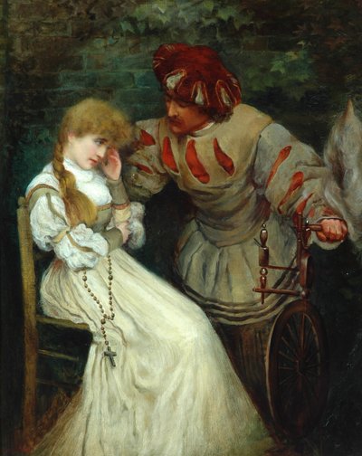 Faust a Markétka, 1855-93 od Frederic Leighton