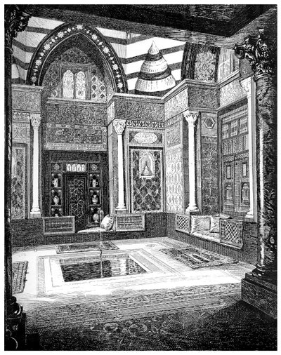 Arabský sál, c1880-1882 od Frederic Leighton