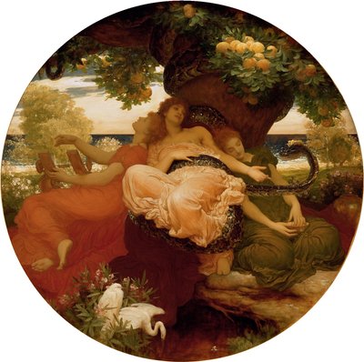 Zahrada Hesperidek od Frederic Leighton