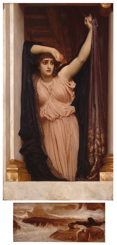 Poslední hlídka hrdiny od Frederic Leighton