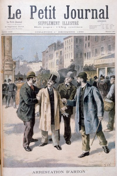 Zatčení Artona, 1895 od Frederic Lix