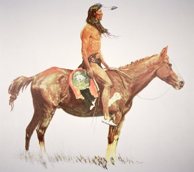 Pro Cheyenne Brave od Frederic Remington