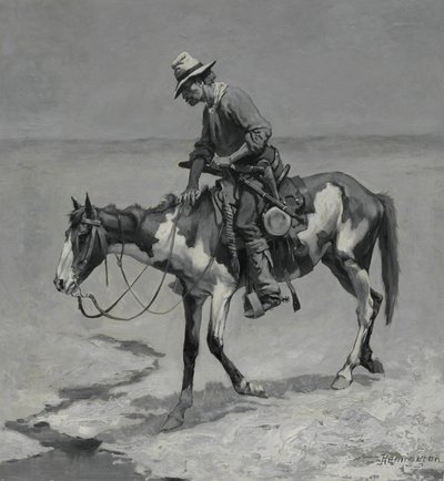 Texaský poník od Frederic Remington
