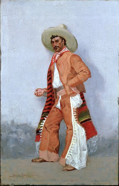 na kovboje od Frederic Remington