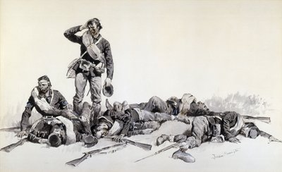Po bitvě od Frederic Remington