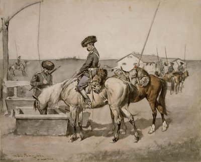Kozák z Amooru od Frederic Remington