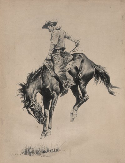 Bronco Buster od Frederic Remington