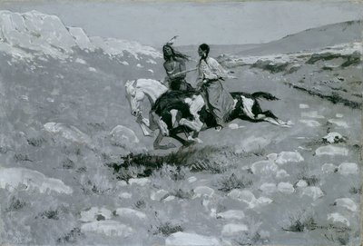 Ceremoniál nejrychlejšího koně od Frederic Remington