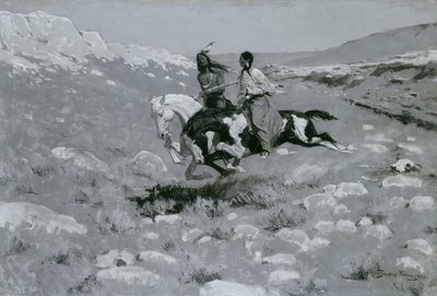 Ceremony of the Fastest Horse, c.1900 od Frederic Remington
