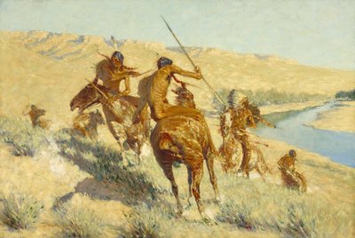 Epizoda Buffalo Gun od Frederic Remington