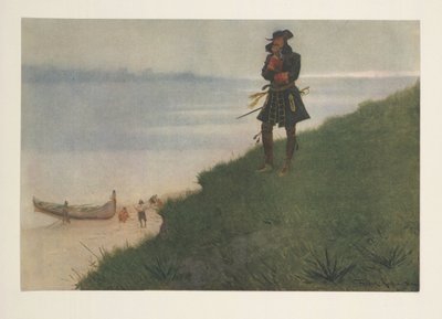 La Salle z Colliers Weekly, hospoda. 1906 od Frederic Remington
