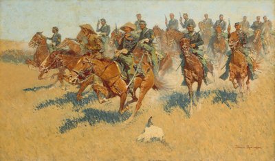 Na jižních pláních, 1907. od Frederic Remington