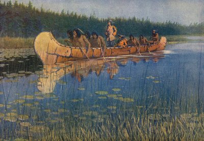 Pierre-Esprit Radisson. Frederic Remington. od Frederic Remington