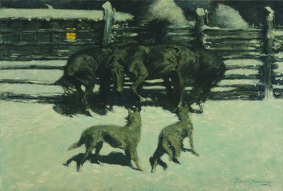 Volání o pomoc od Frederic Remington
