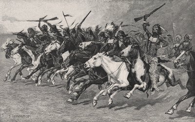 Náboj na slunečním pólu od Frederic Remington