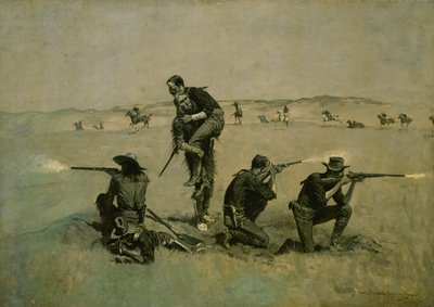 Poslední vzdor od Frederic Remington