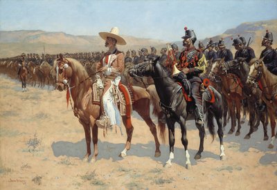 Mexický major, 1889 od Frederic Remington