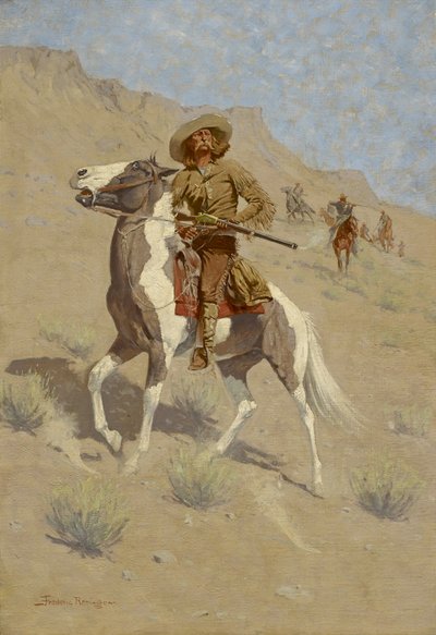 Skaut, c. 1902 od Frederic Remington