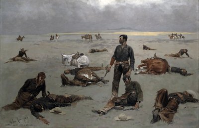 Co stála neznačková kráva, 1895 od Frederic Remington