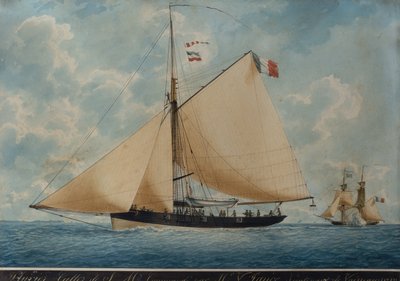 Pluvier, Cutter de S.M. Na objednávku MR. V. Šance od Frederic Roux