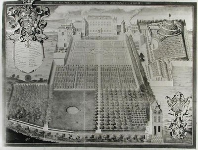 Královská zahrada léčivých rostlin, 1636 od Frederic Scalberge