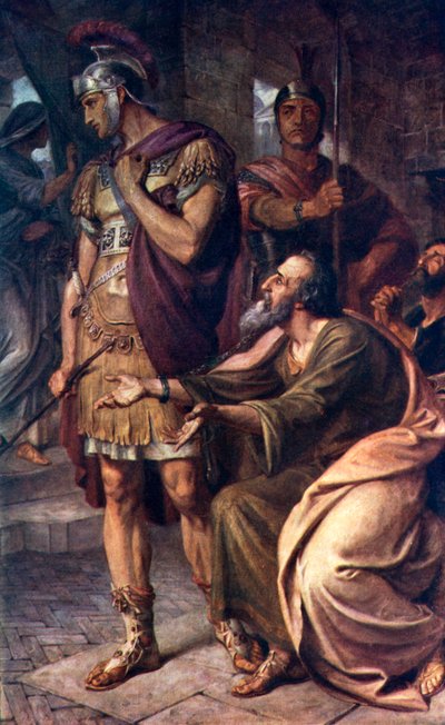 Svatý Pavel v Římě, 1926. od Frederic Shields