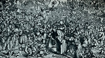 Vanity Fair. Od The Pilgrims Progress Bunyan, c1861, 1923 od Frederic Shields