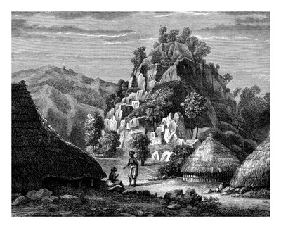 Krajina ostrova Timor, 19. století. od Frederic Sorrieu