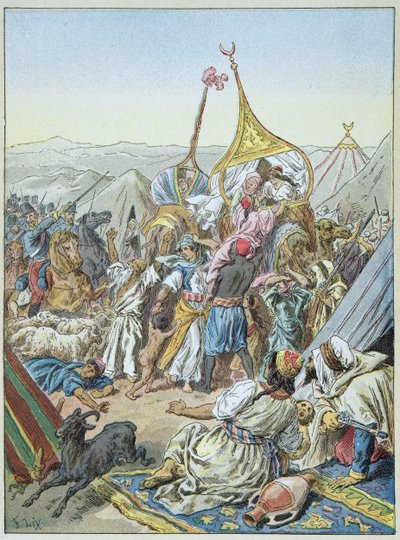 Abd-El-Kaderova smala byla pořízena 16. května od Frederic Theodore Lix