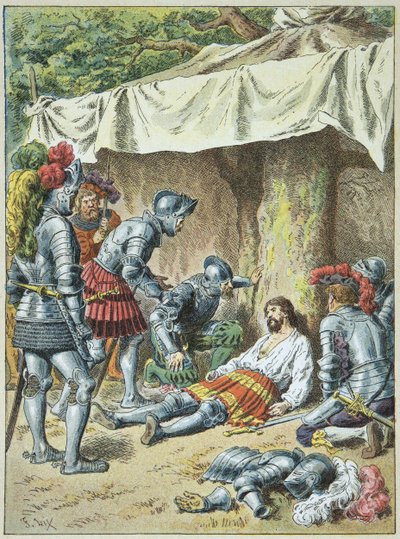 Rytíř Bayard zemřel 30. dubna 1524 jako romagnano. od Frederic Theodore Lix