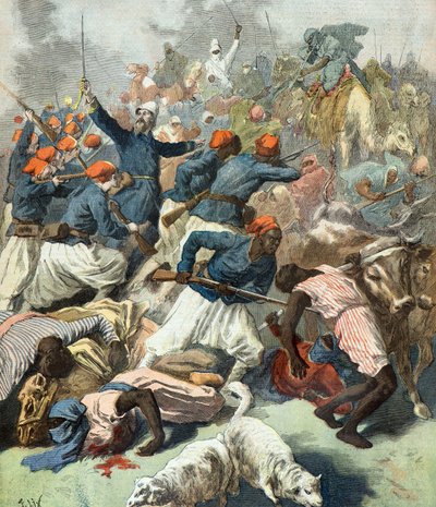 Vojenská operace vedená Joffrem od Frederic Theodore Lix