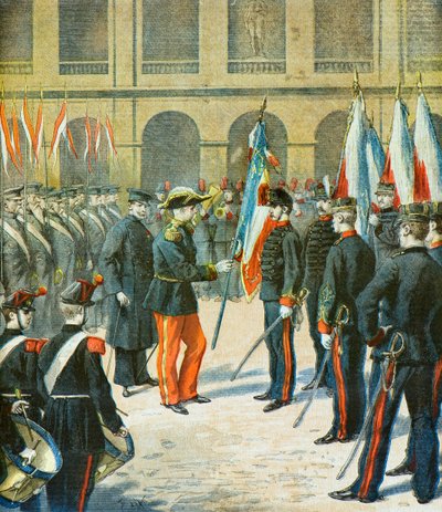 Prezentace vlajek od Frederic Theodore Lix